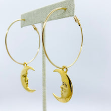Load image into Gallery viewer, Bout That Life Luna Hoops