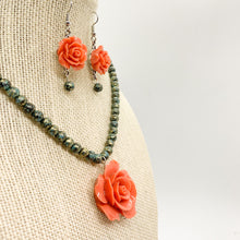 Load image into Gallery viewer, La Reina Set in Pumpkin and Sage